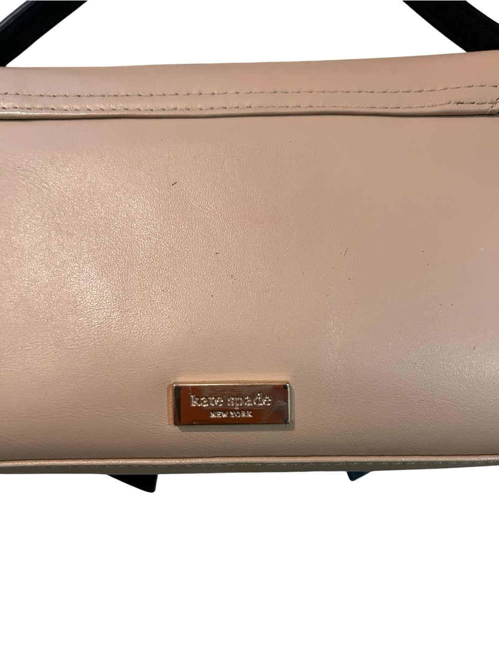 Kate Spade - Quiet Luxury - Retro - Small Crossbody Bag - Black & Nude - Picture 3 of 9